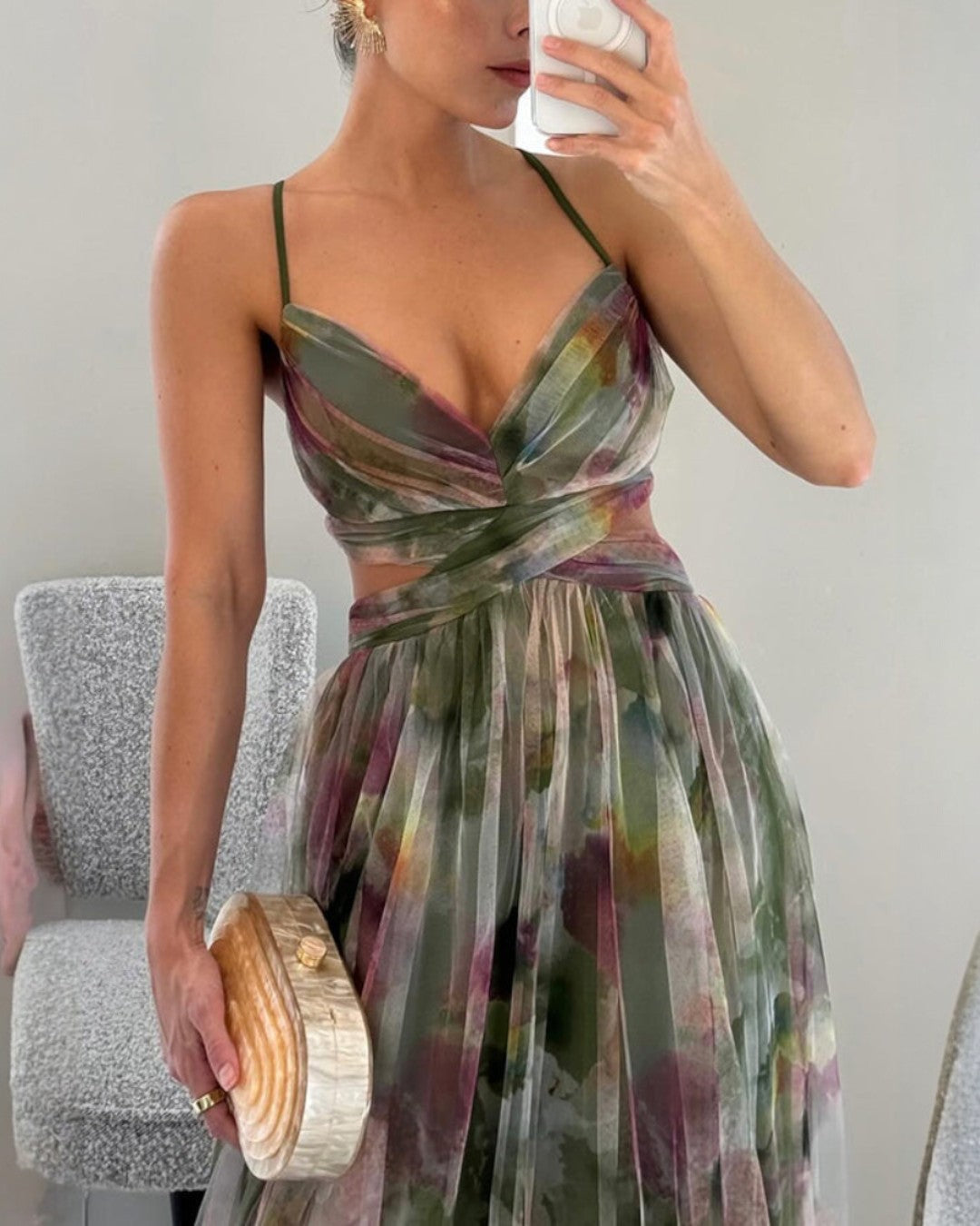 Flora | Maxikleid mit Blumenprint (LIMITIERTE AUFLAGE)