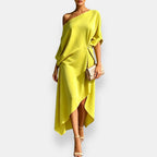 Orléane | Asymmetrisches Drapé-Kleid