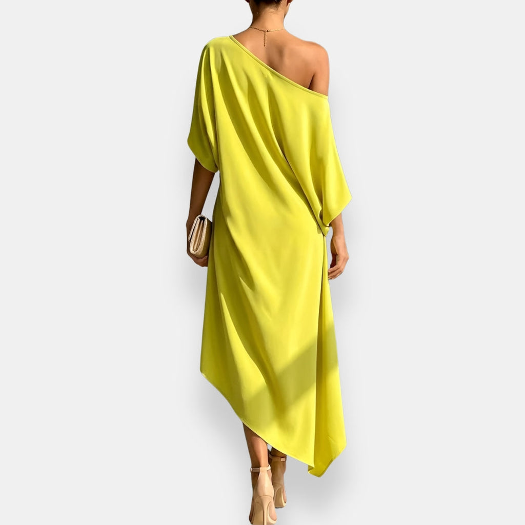 Orléane | Asymmetrisches Drapé-Kleid