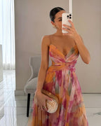 Flora | Maxikleid mit Blumenprint (LIMITIERTE AUFLAGE)