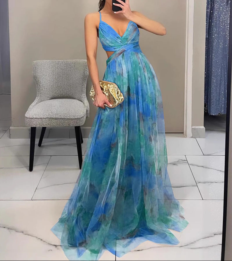 Flora | Maxikleid mit Blumenprint (LIMITIERTE AUFLAGE)