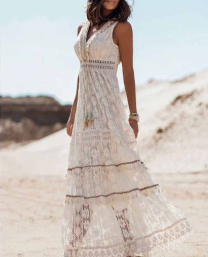 Emyrson | Quasten-Kordelzugkleid