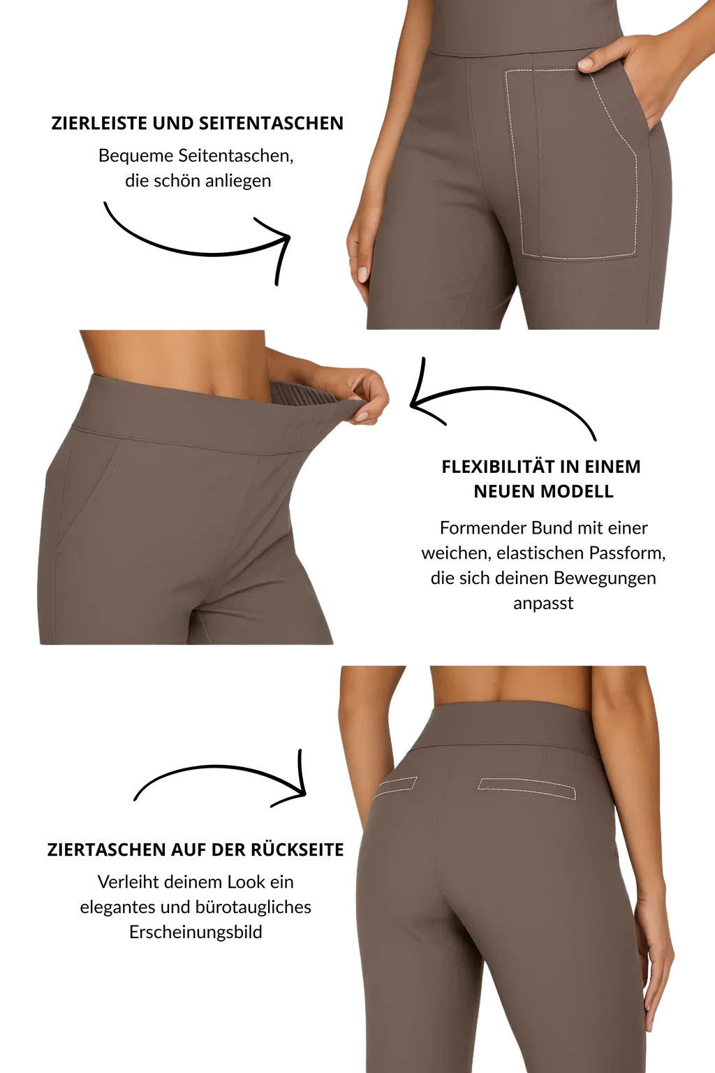 Sommerfeld | Klara Bequeme Stretchhose (1 kaufen, 1 gratis dazu)